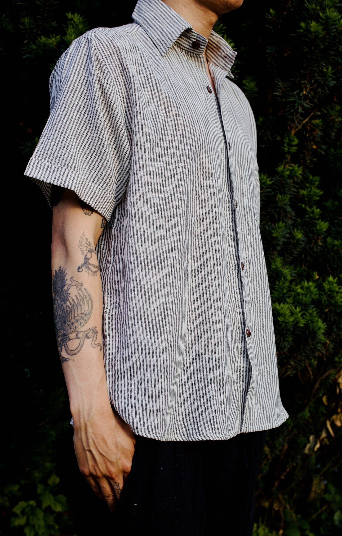 shedol baato shirt unisex tansen stripe