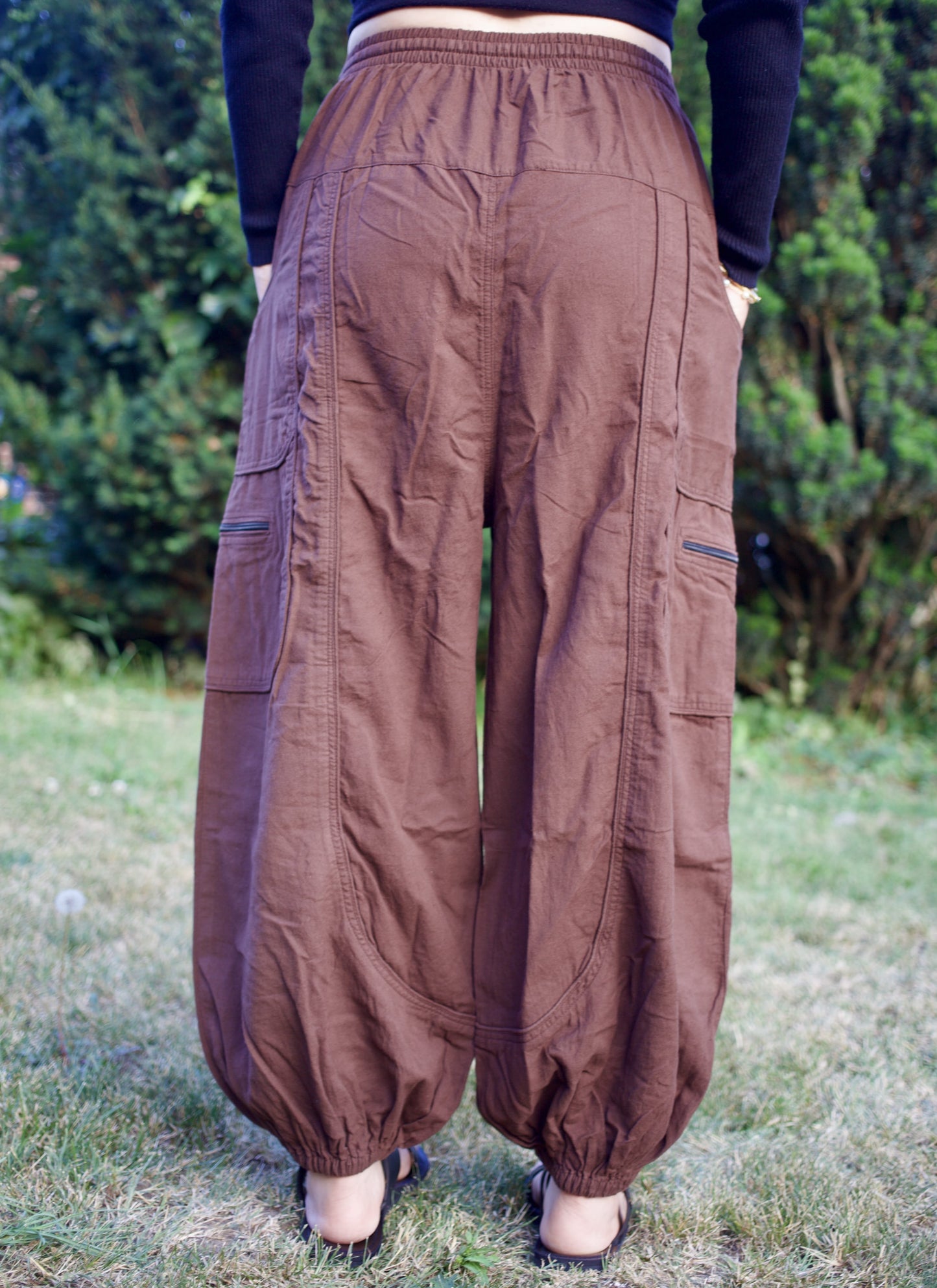shedol bhaktapur pants chiya brown back