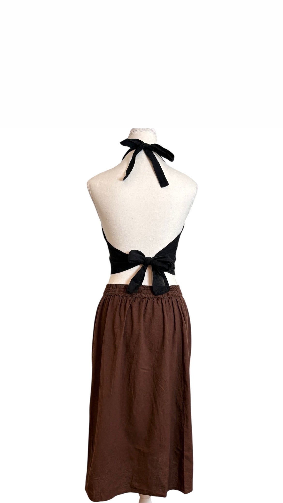 shedol rara bra top black back