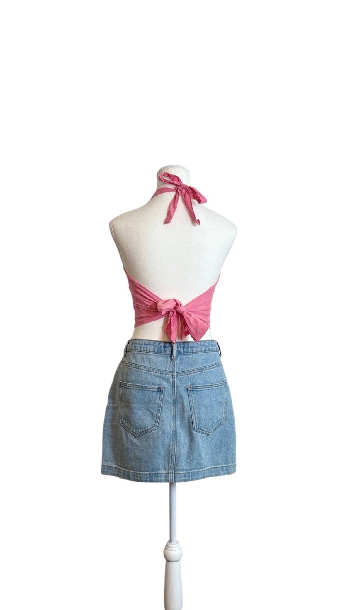 shedol rara bra top blush path pink back