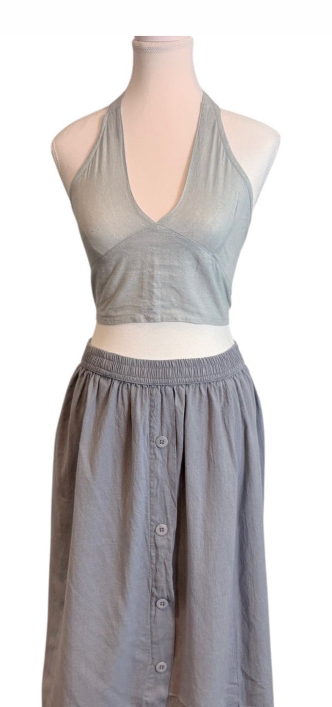shedol rara bra top dhaulagiri grey front
