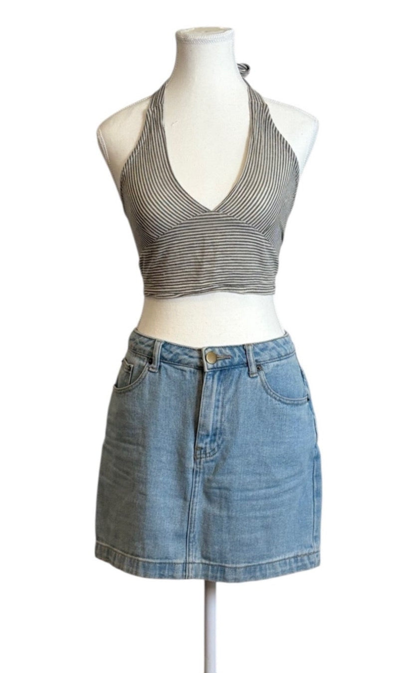 shedol rara bra top tansen stripe front