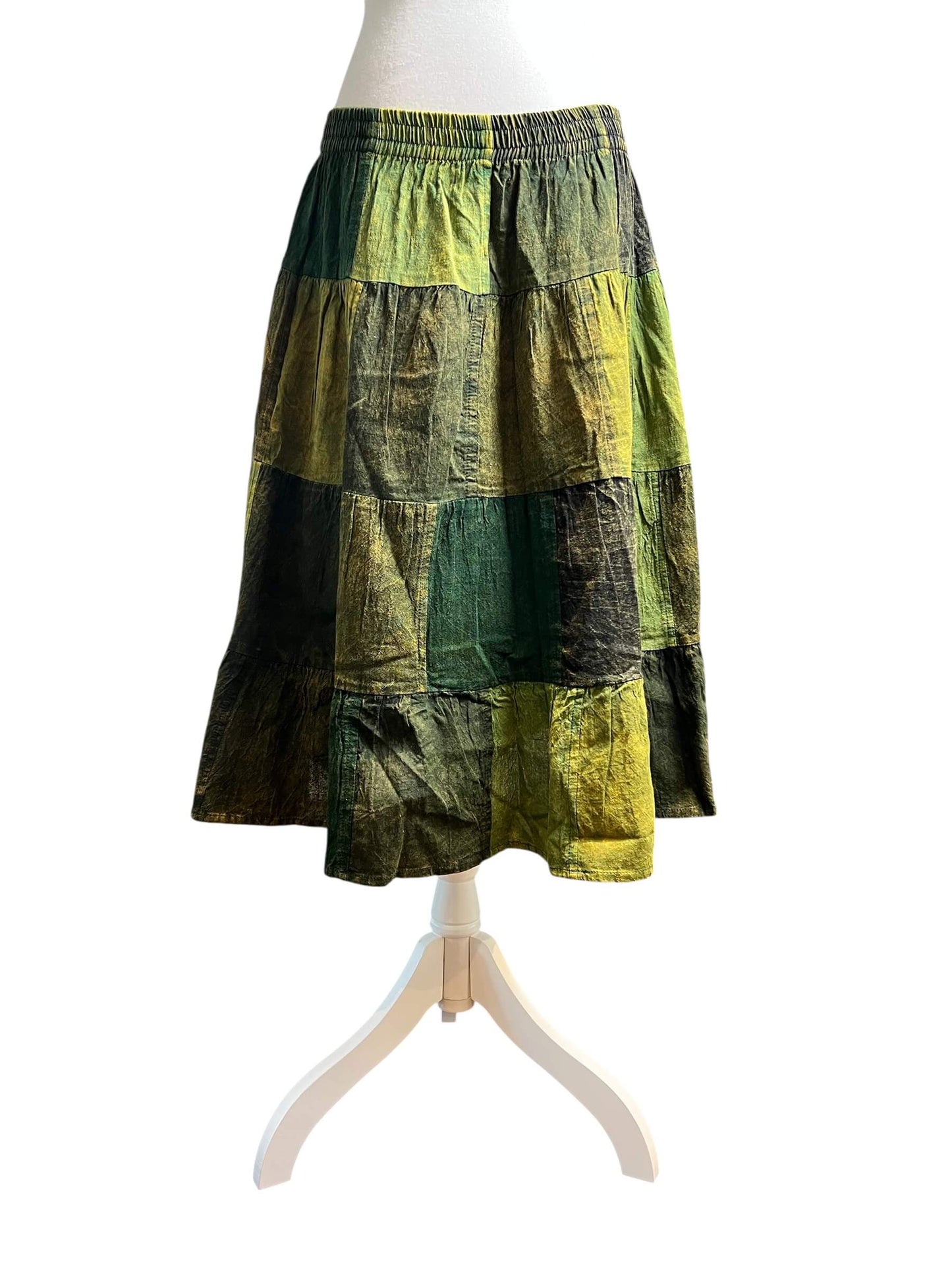 shedol shortened thamelskirt green tone