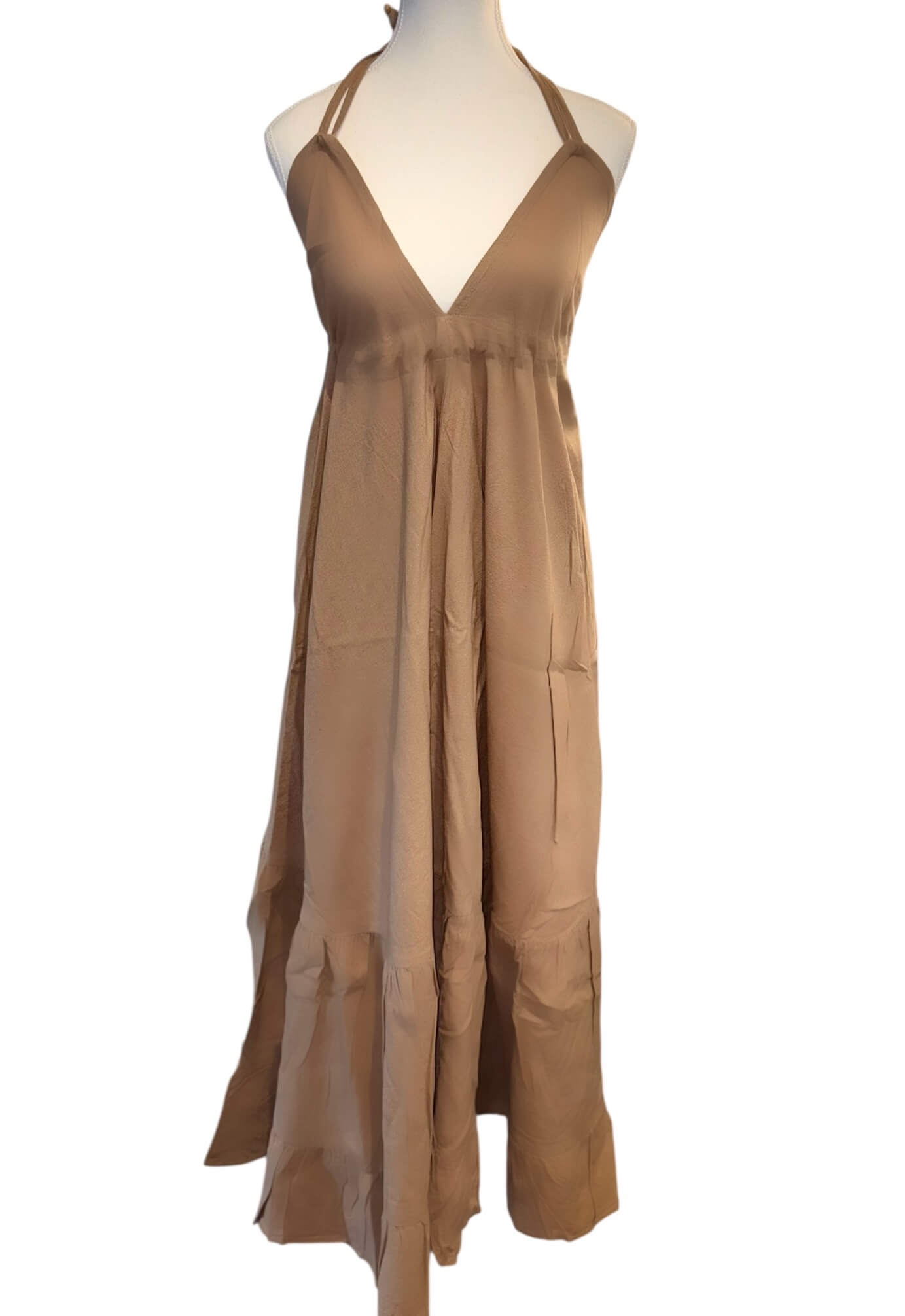 shedol simara dress camel