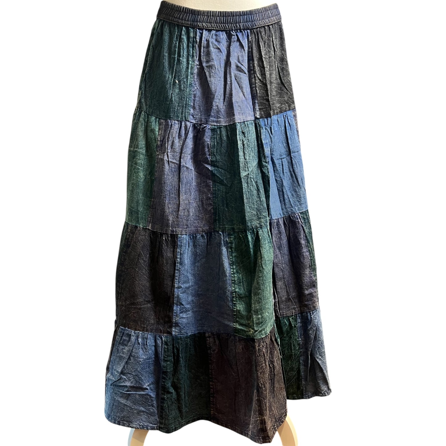 shedol thamel skirt blue tone
